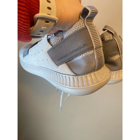 Under Armour Gray Threadborne Shift Lifestyle Sneaker - Picture 8 of 14